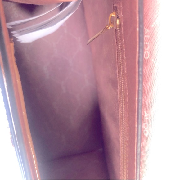 Aldo Tri-Color Crossbody Animal Print Handbag. NWT - Picture 6 of 13